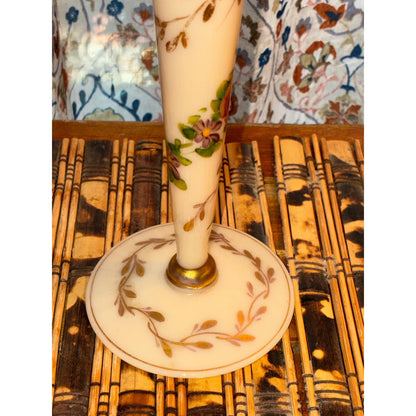 Cambridge Crown Tuscan Charleton Hand Painted Bud Vase - Vintage
