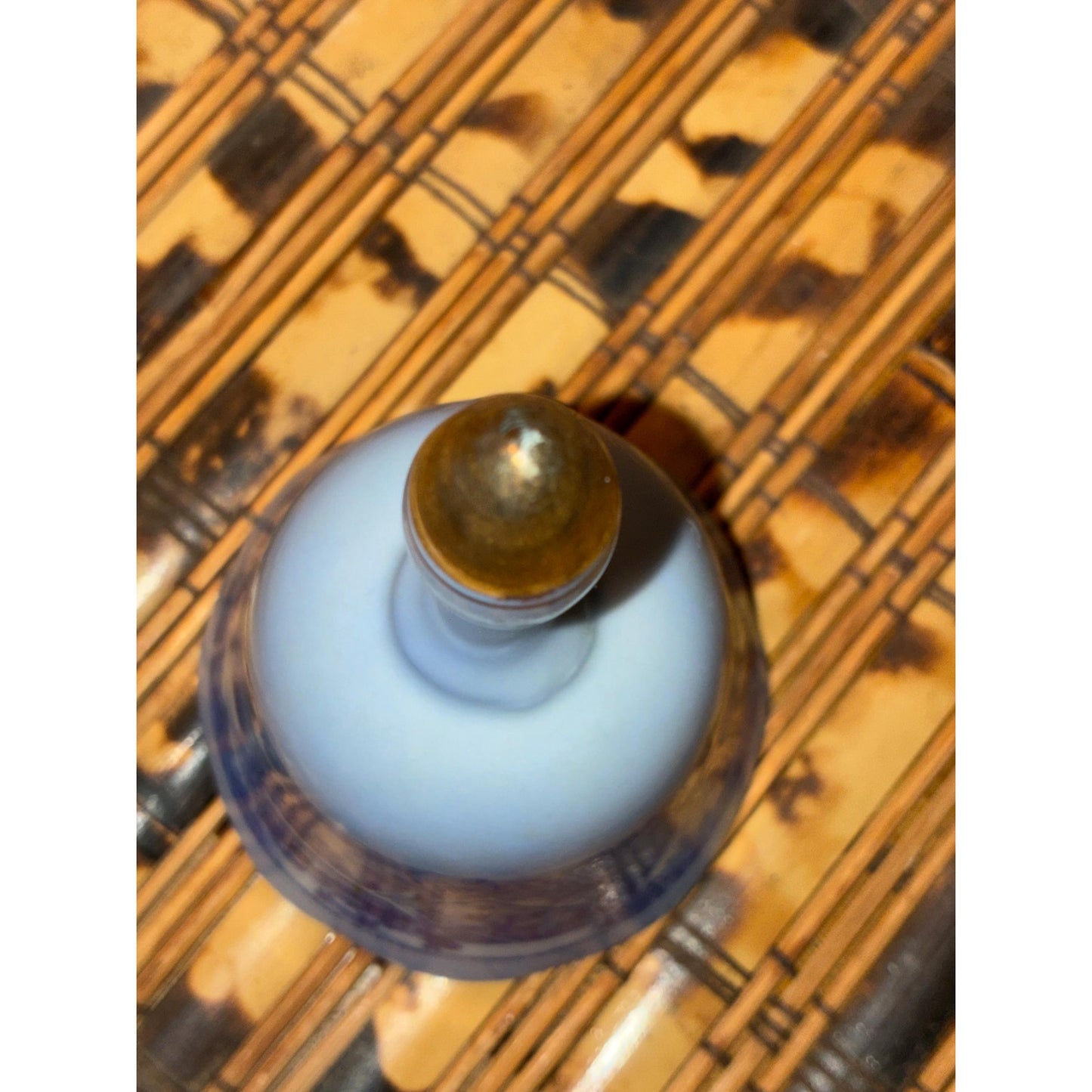 1976 Currier & Ives Bell – American Treasury Limited Edition – Winter Scene Porcelain Bell