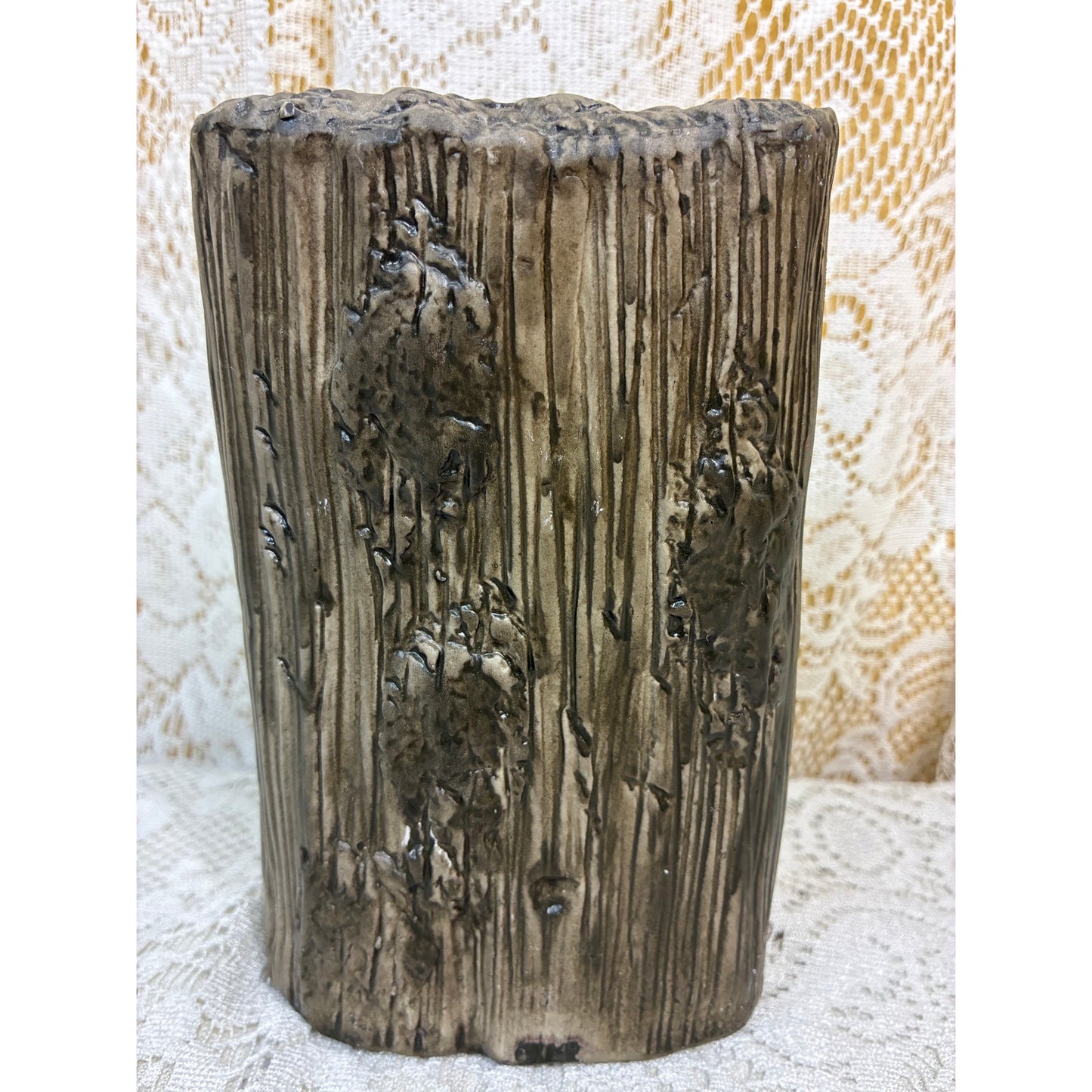 Native American inspired Owl Headdress Ceramic Figurine – Southwestern Rustic Lodge Decor