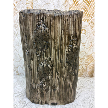 Native American inspired Owl Headdress Ceramic Figurine – Southwestern Rustic Lodge Decor