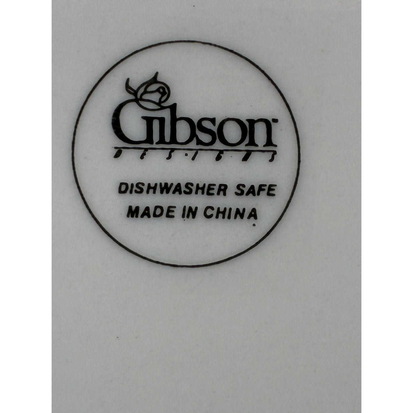 Gibson Aurora Salad Plate 7.5” – Replacement Piece – Pastel Floral Rim Vintage China