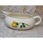 Simplicity by Cannonsburg Yellow Rose Gravy Boat Gold Trim Replacement China - Vintage