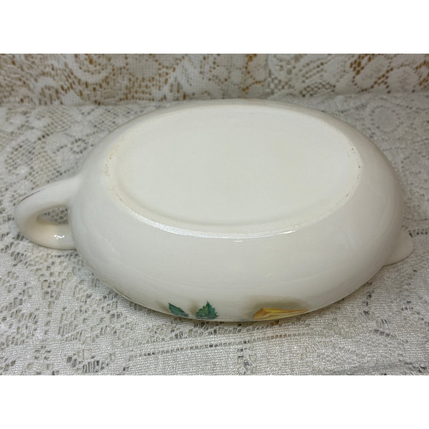 Simplicity by Cannonsburg Yellow Rose Gravy Boat Gold Trim Replacement China - Vintage