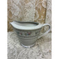 M Fine China Japan Lisa 5016 Creamer – Replacement Piece – Floral Gray Pink Blue Vintage