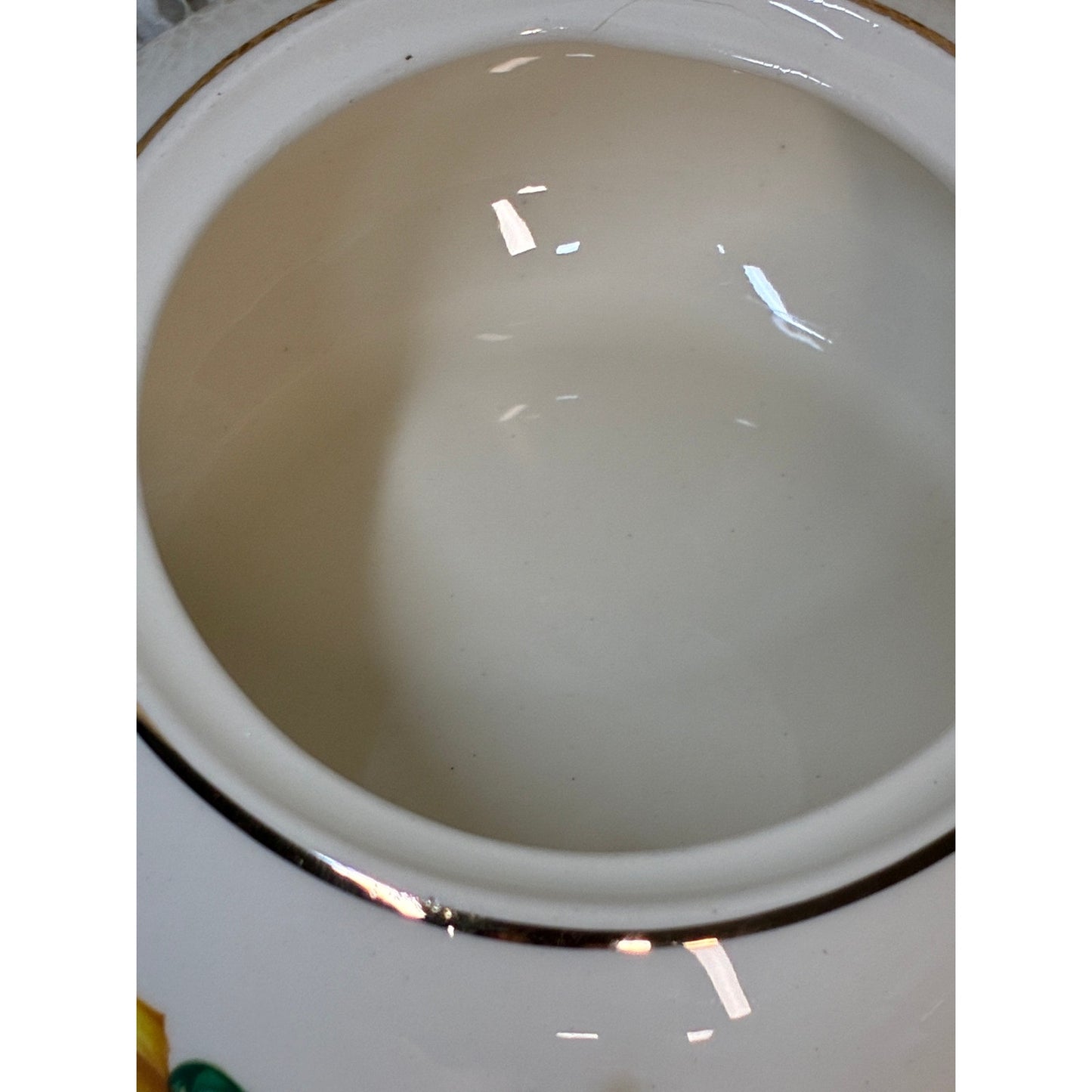 Simplicity by Cannonsburg Yellow Rose Sugar & Creamer Gold Trim Replacement China - Vintage