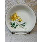 Simplicity by Cannonsburg Yellow Rose Serving Bowl Gold Trim Replacement China - Vintage